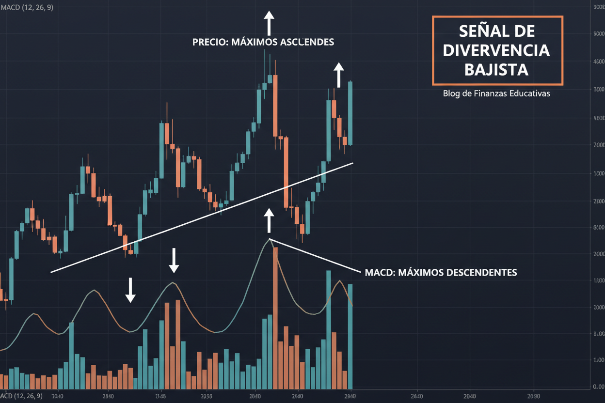 Divergencia Precio MACD: El Indicador que Combina Tendencia y Momentum [2026]