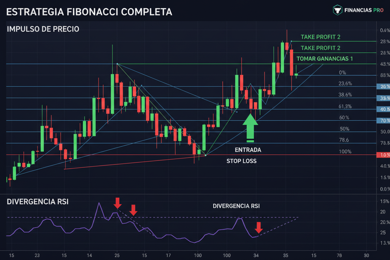 Estrategia Fibonacci Completa: Sistema de Trading Paso a Paso [2026]