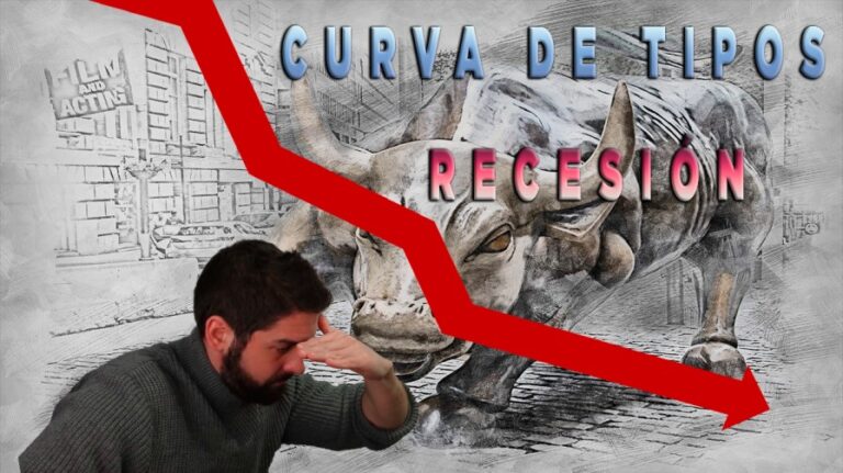 Nueva RECESIÓN en camino, se invierte la curva de tipos. Caídas bolsas.
