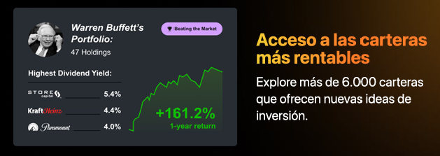 Cartera de inversión InvestingPro, inversores famosos